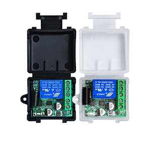 Interruttore remoto Rf 433MHz trasmettitore e ricevitore telecomando interruttore Dc 12V 24V 5V 30V interruttore telecomando del motore - Product Image 1
