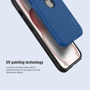 Nillkinスーパーフロストシールドプロケースカスタムロゴカットアウト保護マットブラック電話ケースiPhone15 16 ProPCワイヤレス用 - Product Image 3