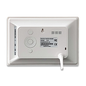 7 zoll WIFI broadcast Wetter Tisch Uhr Mit Kalender Smart Foto Rahmen Tag Alarm Uhr
