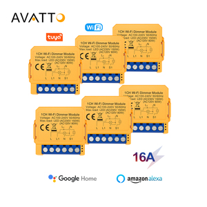 Avatto Tuya WiFi Domótica Tuya Smart Life Aplicación móvil Control Módulo de iluminación inteligente - Product Image 1