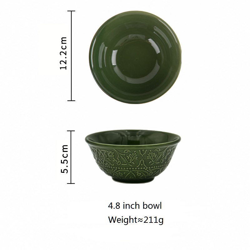 ชามขนาด4.8นิ้ว