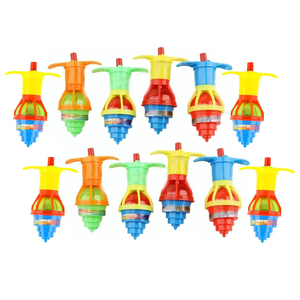 Professional Manufacturer Child Cheap Classic Toy <strong>Wind</strong> <strong>up</strong> <strong>Led</strong> Gyroscope Light <strong>up</strong> Rotating Gyro Flashing Spinning Top - Product Image 6