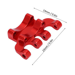 Ntffactory fabrika özel CNC RC Metal arka aks üst bağlantı sabitleme kaidesi eksenel SCX24 90081 AXI0001 sürgü C10 gladyatör Bronco için - Product Image 5