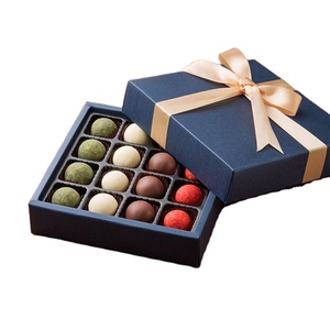 Ribbon <strong>Bow</strong> With <strong>Elastic</strong> <strong>Loop</strong> for Chocolate Box Date <strong>Custom</strong> Ramadan Gift Luxury Box Chocolate Packaging - Product Image 1
