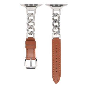 HMJ New Design Popular 20 22 38 40 41 42 44 45 49mm Fashion Woman Metal Strap 45mm Luxury Leather Watch Band for <strong>apple</strong> ultra