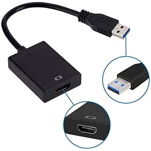 用于笔记本电脑/台式电脑显示器/投影仪的USB 3.0适配器多显示视频图形转换器USB集线器适配器 - Product Image 2