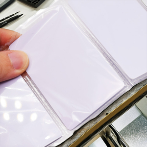 Customized Blank Contact PVC White Blank Business Plastic <strong>Cards</strong> with Chip 1K RFID Interface 13.56MHz Frequencies - Product Image 4