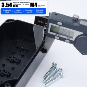 Proveedor de caja de control de botón de arranque y parada impermeable a prueba de polvo Estación de control industrial personalizada - Product Image 4