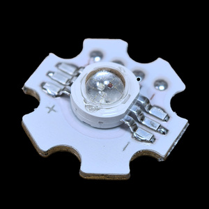HPL LED PCBボード,高出力RGB LED 1ワット6ピンスポットライトチップ蛍光灯用ヒートシンク付き - Product Image 5
