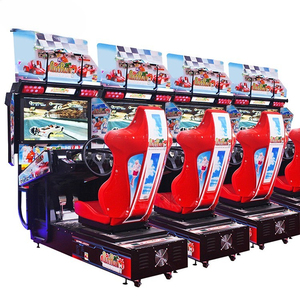 Sikke işletilen Outrun 32 araba yarışı oyun makinesi simülatörlü atari simülatörü sürüş oyun makinesi satılık - Product Image 1