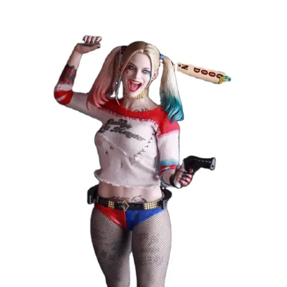 Crazy Toys Clown girl Harley Quinn 2022 kids Crazy Toys DC PVC Doll 1/6 th Scale Collectible Figure Model Toy