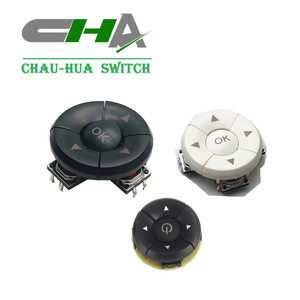 C5T02 serisi 5 yönlü navigasyon 14 çap anahtarı PCB modülü kurulum SMD anahtarı - Product Image 5