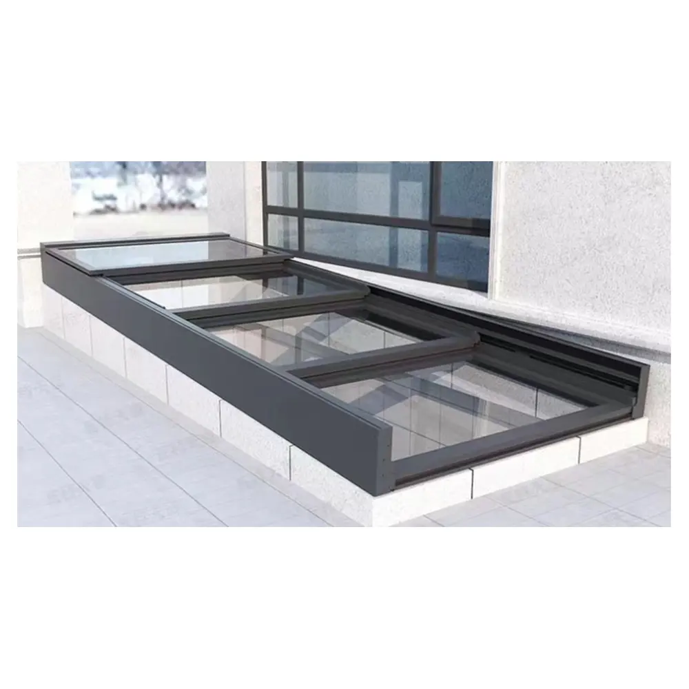 Optima High Quality Customized Size Roof Window For Building Glass Roof Skylight