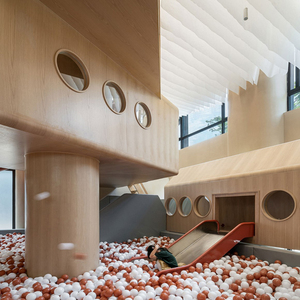 Sang trọng Augustine sân chơi trong nhà Suite PVC Slide đại dương bóng lưu vực nghệ nhân nhà nâng cao chơi khách sạn Công SuấT 100 - Product Image 3