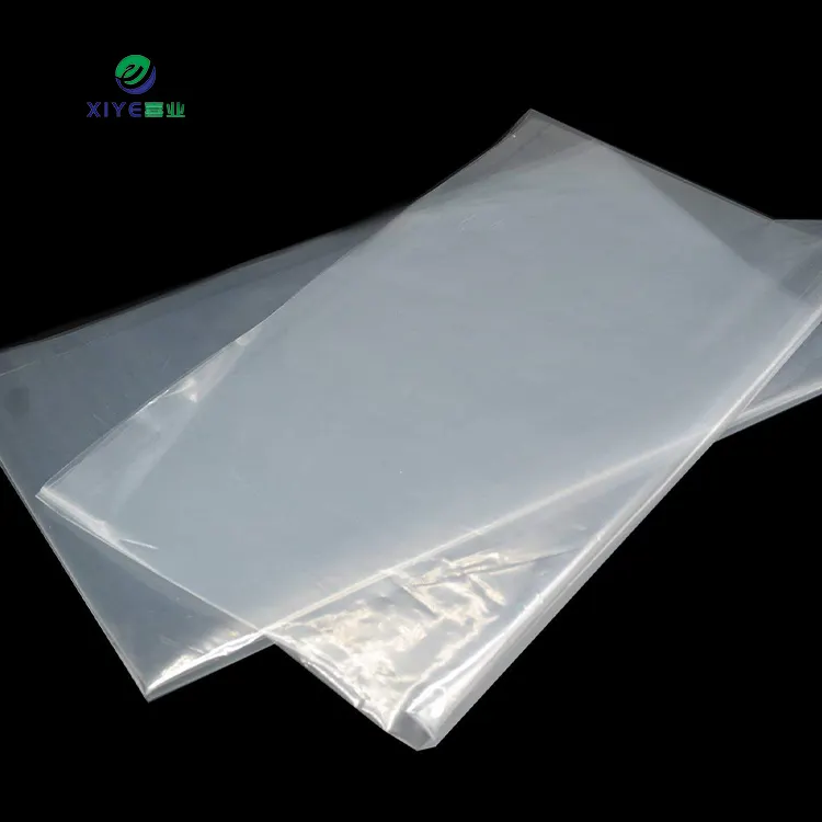 Hot-Sell Transparente Ldpe Taschen Klare flache Tasche von China Company Poly Bag Großhandel Supermarkt Lebensmittel Standard verpackung