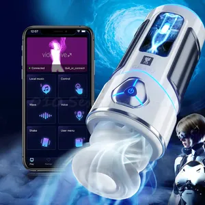 Original Bluetoothes App Pussy Sex Machine for <strong>Men</strong> Vibrating Real Vagina Vibrator Male Masturbator Sex <strong>Toys</strong> for <strong>Man</strong> - Product Image 1