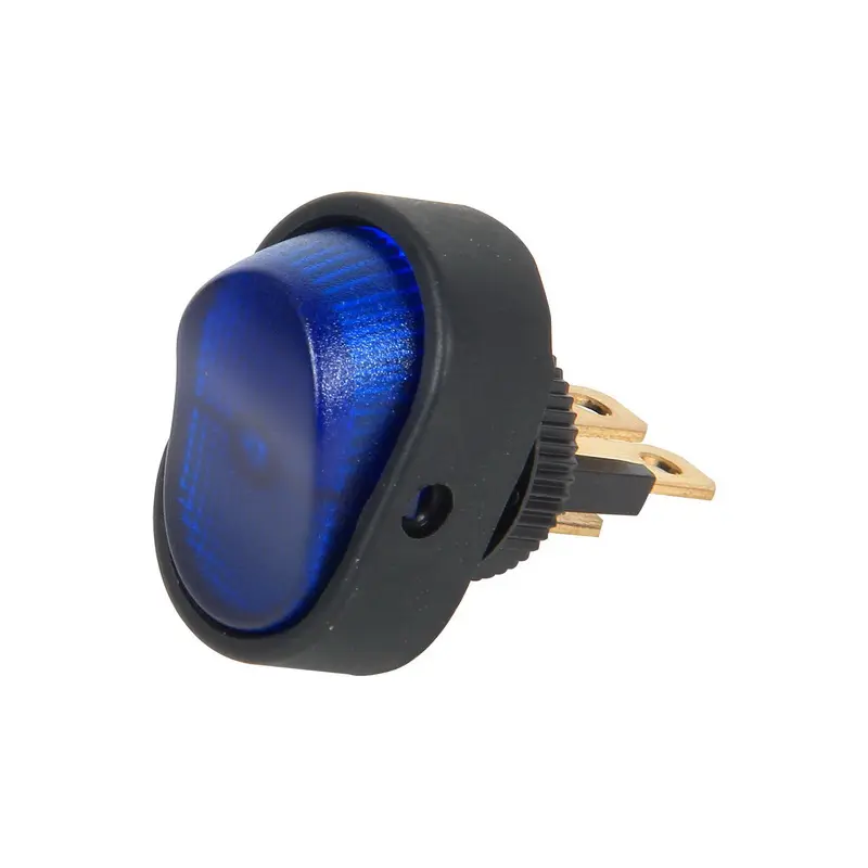 12V 30A Auto Auto pesante blu luce LED pulsante interruttore a levetta