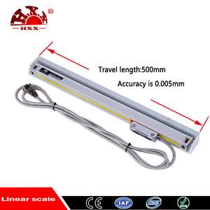 Righello della grata dell'encoder della scala lineare digitale della macchina utensile 5V di alta qualità 5um 500mm (attuatore lineare con encoder) - Product Image 2