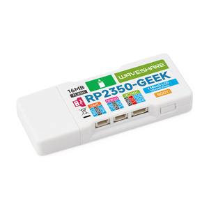 RP2350-GEEK çift çekirdekli mikrodenetleyici geliştirme kurulu USB seri Port hata ayıklama indirici ahududu Pi kiti