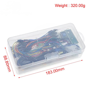 WGZX ahududu Pi Pico geliştirme kurulu Breadboard için başlangıç kiti LCD modülü Python programlama acemi SG90 Servo 1602