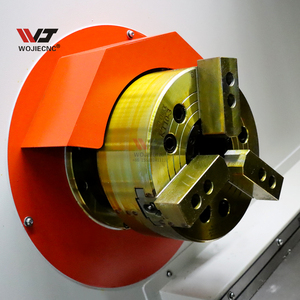 WOJIE Torno <span class=keywords><strong>CNC</strong></span> Máquina TCK56A Torneamento <span class=keywords><strong>CNC</strong></span> Centro Com Eixo Y e Cabeça De Potência