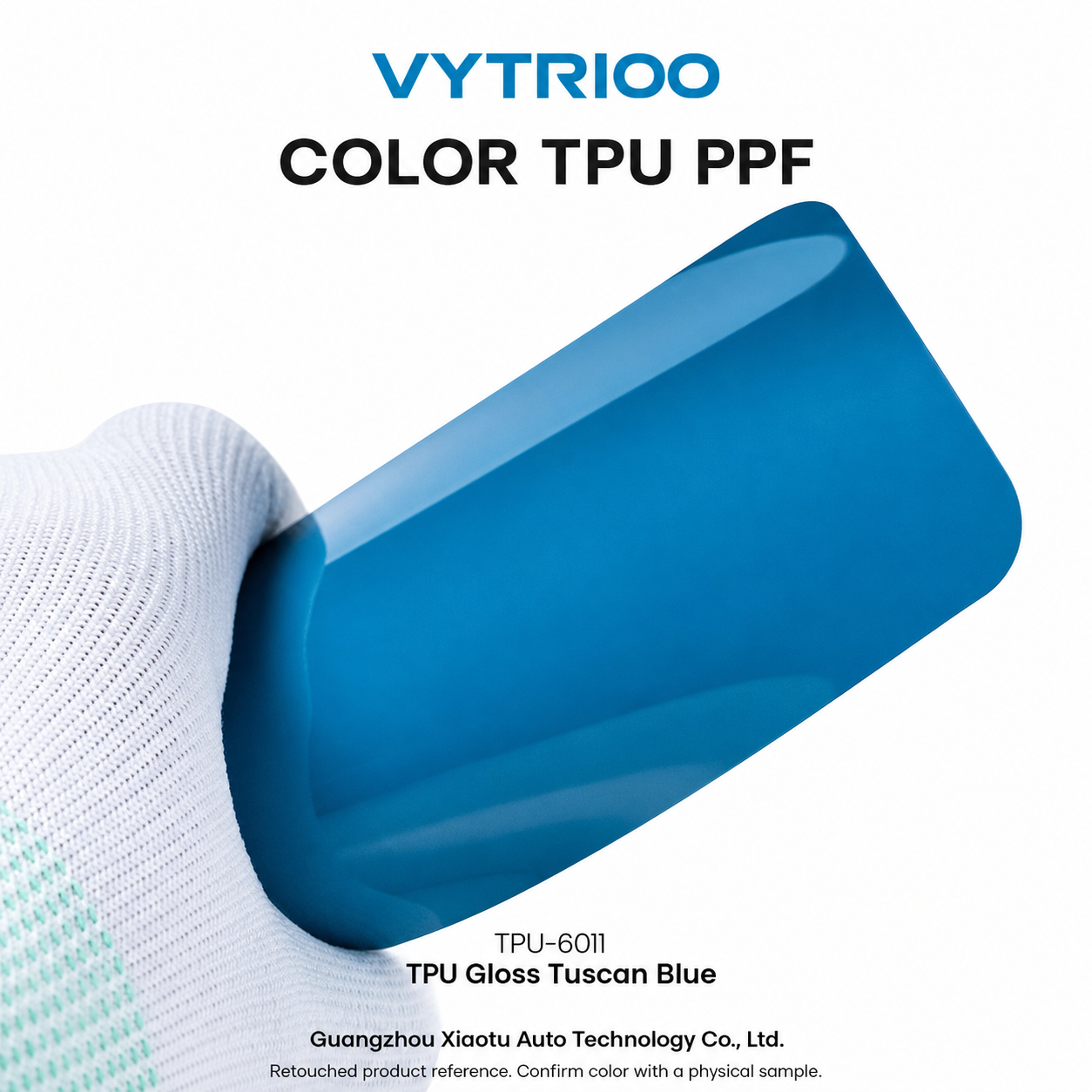 TPU Brillante Azul Toscano