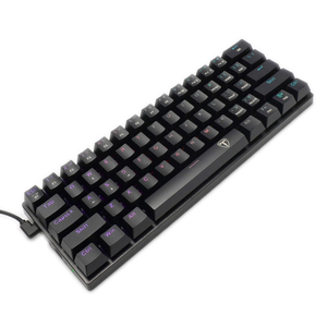 Teclado mecánico para juegos, dispositivo inalámbrico con cable, modo dual, RGB, 60% - Product Image 5
