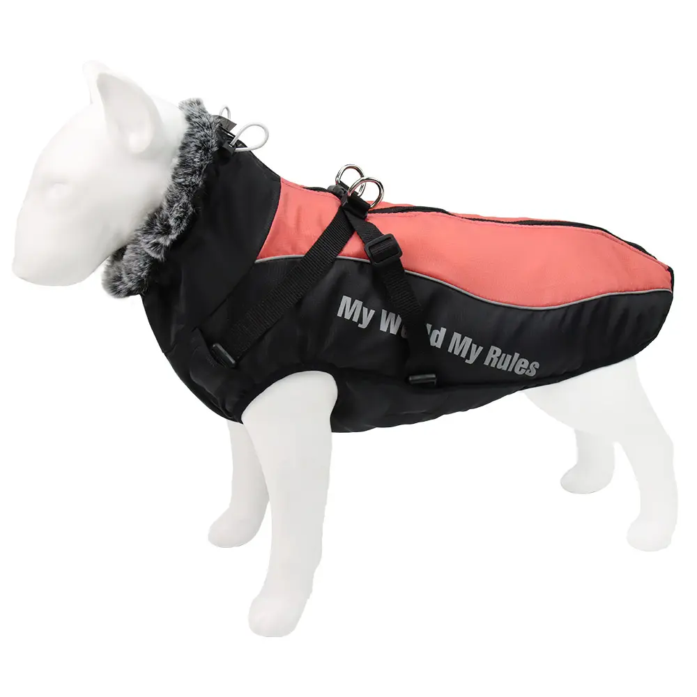 Hot Verkoop Gedrukt Warme Hond Jas Winter Kat Hond Jas Hond Jas Waterdicht Pet Jas Kleding