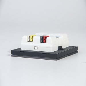 Interruptor de pared para hogar/oficina, sistema de automatización inteligente KNX, termostato de Control de temperatura inteligente, interruptor de botón gris - Product Image 4