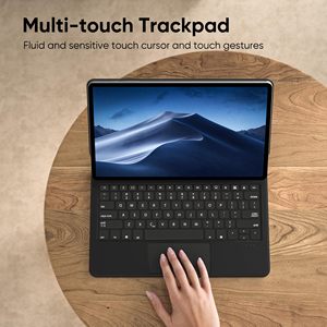 Para Samsung Galaxy Tab S9 S8 S7 Plus /S9 FE + Plus/S8 + Plus Magic Keyboard Case Flotante Cantilever Soporte magnético Touch Trackpad - Product Image 2