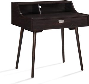 Mid Century Modern Wood Home Office Furniture Escritorio multifunción Mesa de computadora con cajón Simple - Product Image 2