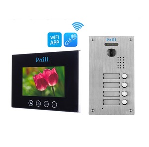 7 Inch IP Indoor <strong>Monitor</strong> Video Doorbell <strong>Camera</strong> Cell Phone <strong>Intercom</strong> Door Opening <strong>System</strong> - Product Image 1