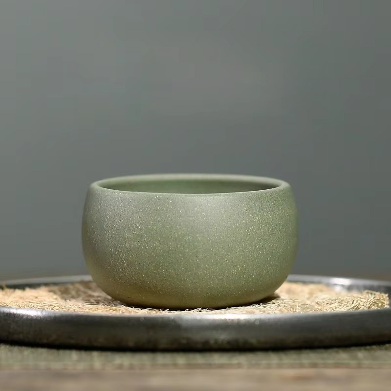 Bean green sand small cup