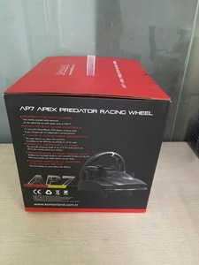 XBOX için PS4 için 2022 oyun direksiyon LED göstergesi 7 seviyeleri siyah kablolu 11 inç (27.94 Cm) çapı direksiyon 10 adet - Product Image 3