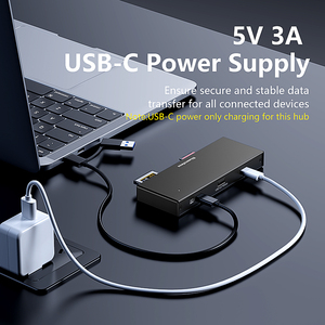 Многофункциональный USB-концентратор 6-в-1 с поддержкой CFexpress <span class=keywords><strong>Type</strong></span> <span class=keywords><strong>A</strong></span>/B, SD4.0, TF4.0, скоростью 10 Гбит/с (USB 3.2), функцией Plug and Play и портом <span class=keywords><strong>Type</strong></span>-<span class=keywords><strong>C</strong></span> - Product Image 6