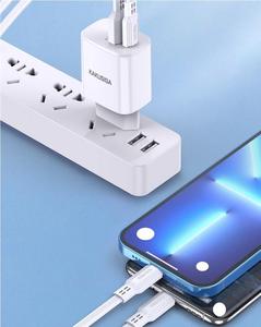 KAKUSIGA Best Price Inteligente European Standard Type-C-Type-C PD20W+QC3.0 Dual Port Smart <strong>Charger</strong> Set Universal <strong>Charger</strong> - Product Image 4