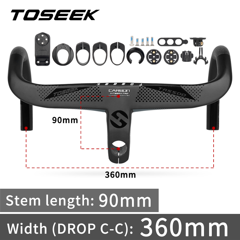 360*90mm black matte