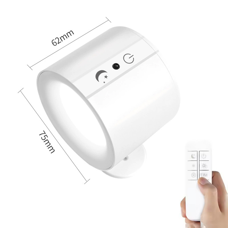 Blanc avec télécommande