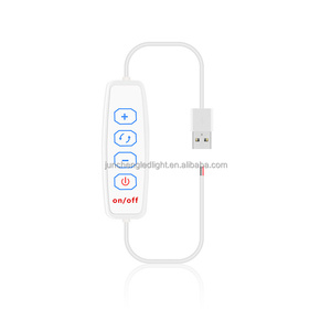 Удобный Usb светодиодный контроллер DC 5 В светодиодный диммер 3-контактный сенсорный кнопочный переключатель для светодиодной ленты USB переключатель диммер - Product Image 2