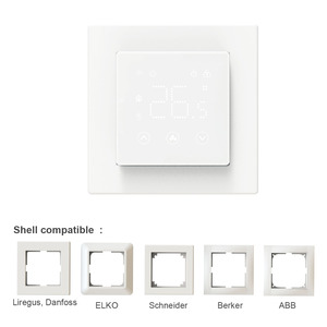 55*55 TFT Color Wifi Thermostat mit Rahmen - Product Image 4