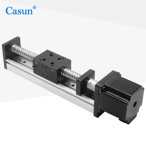 Casun Factory Directly Nema 23 Ball Screw Slider <strong>Rail</strong> with Stepper Motor 120mm Length <strong>Linear</strong> <strong>Guideway</strong> - Product Image 4