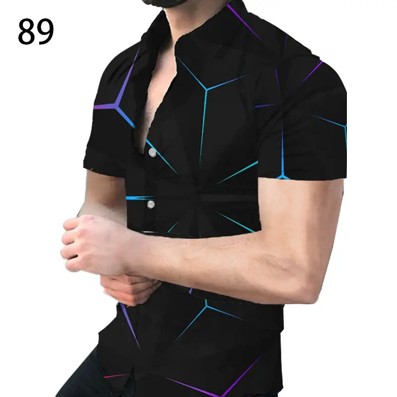 Camisa informal de manga larga para hombre, camisa con estampado 3D de llama, ropa individual de Europa y Estados Unidos, talla grande de Amazon