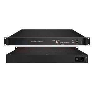 IP QAM Head End 4 en 1, modulador DVB-T con 128 entradas IP