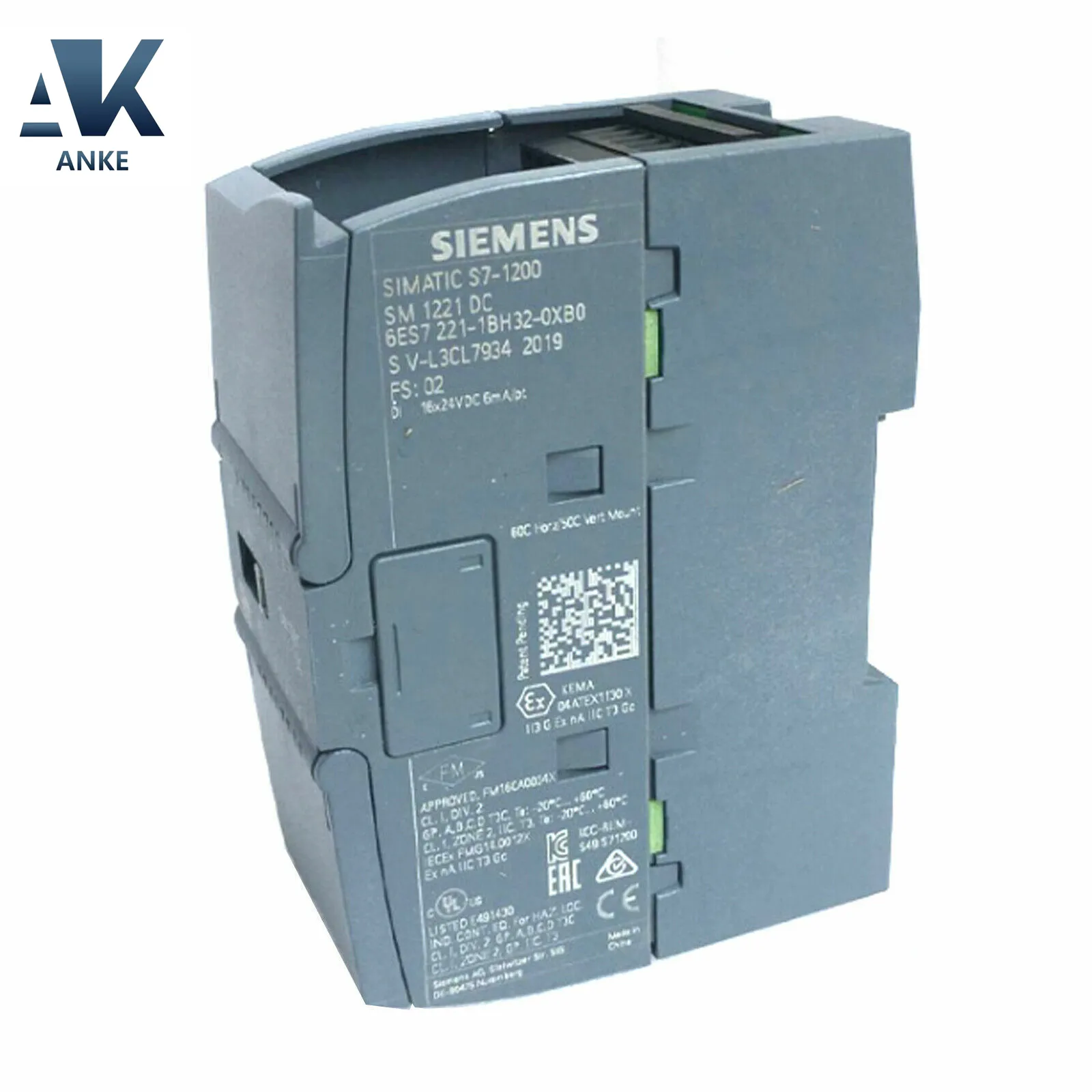 Siemens SIMATIC S7-1200 Digitale ingang Modul SM 1221 16 DI 24 V DC Spüle/Quelle 6ES7221-1BH32-0XB0