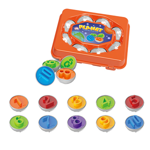 2025 Kids Hot Selling Educational Adventure Space Ball Shape Matching Color Sorting <strong>Toys</strong> Fun Learning Number Matching Ball <strong>Toys</strong> - Product Image 4
