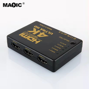 Interruptor de salida 5 en 1 con Cable y mando a distancia, interruptor HDMI 5 en 1, 4K * 2K - Product Image 2