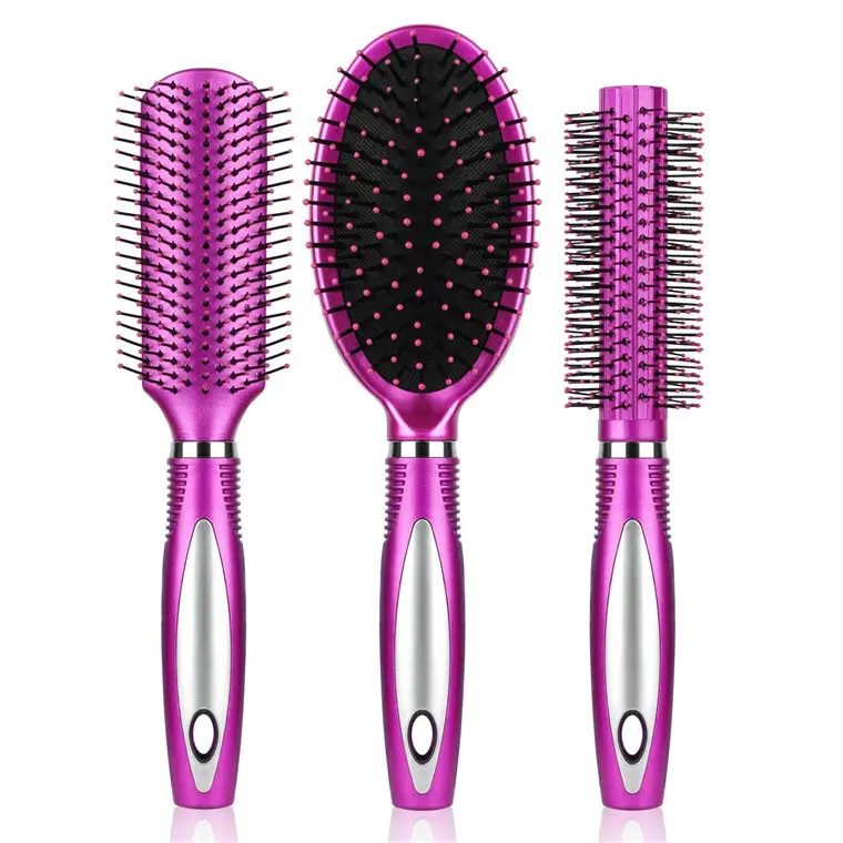 Hot selling spot barber shop air cushion oval comb curly hair styling comb