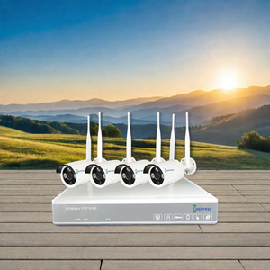 Tuya Classic 1080P WiFi Wireless NVR Kit 4CH sistema di telecamere di sicurezza CCTV bidirezionale sensore Audio CMOS opzione di archiviazione dati Cloud - Product Image 6