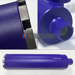 Nuevas brocas de núcleo de diamante húmedo para broca de núcleo de hormigón armado con segmentos soldados con láser, vida útil más larga y rápida - Product Image 2