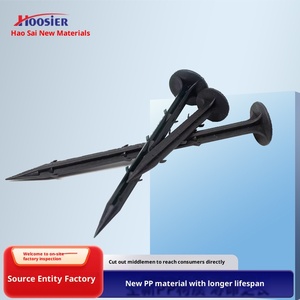 ओ. ओ. बागवानी कपड़े नाखून प्लास्टिक विरोधी घास के रंग-घास के मैदान के काम के लिए नेट फिक्स्ड सम्मिलन - Product Image 2